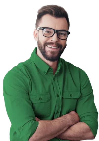 Homem de Negócios com energia solar